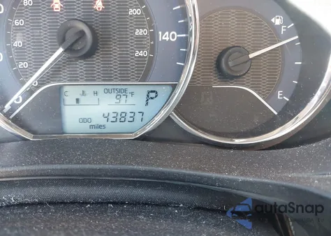 2015 Toyota Corolla Le from USA, damaged, VIN 2T1BURHE4FC421008